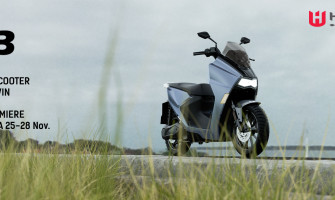 World Premiere for the sporty electric scooter Horwin SK3