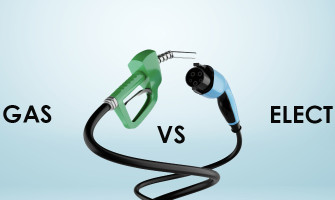 Why does electric end up costing less than fuel?